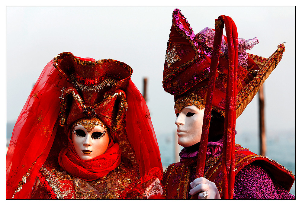 Carnevale die Venezia - Purpur II