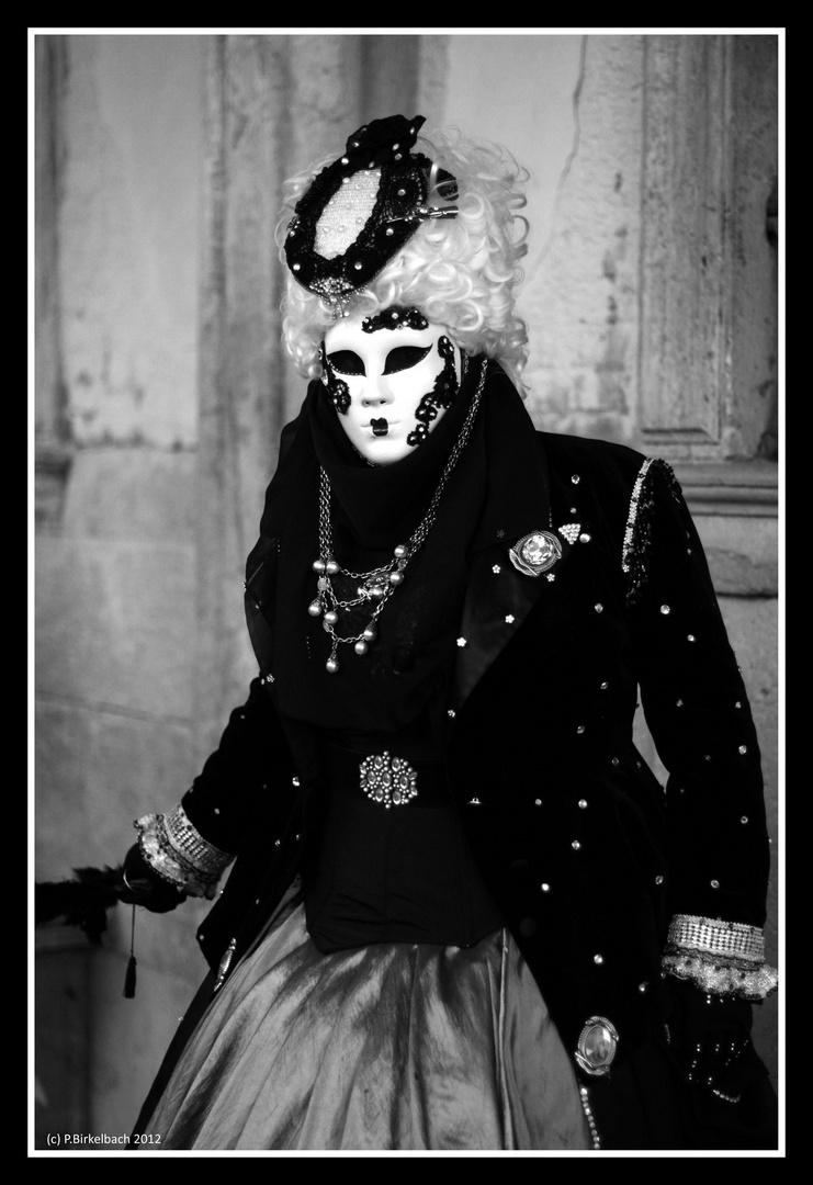 Carnevale in Schwarz/Weiss