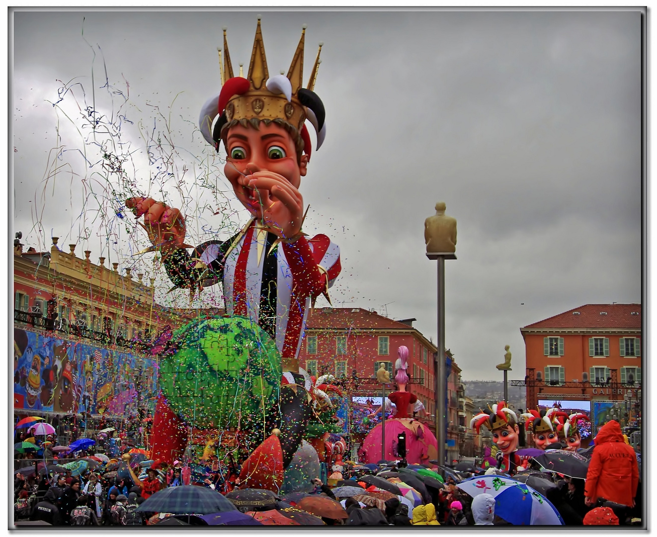 carnevale sotto l ombrello !