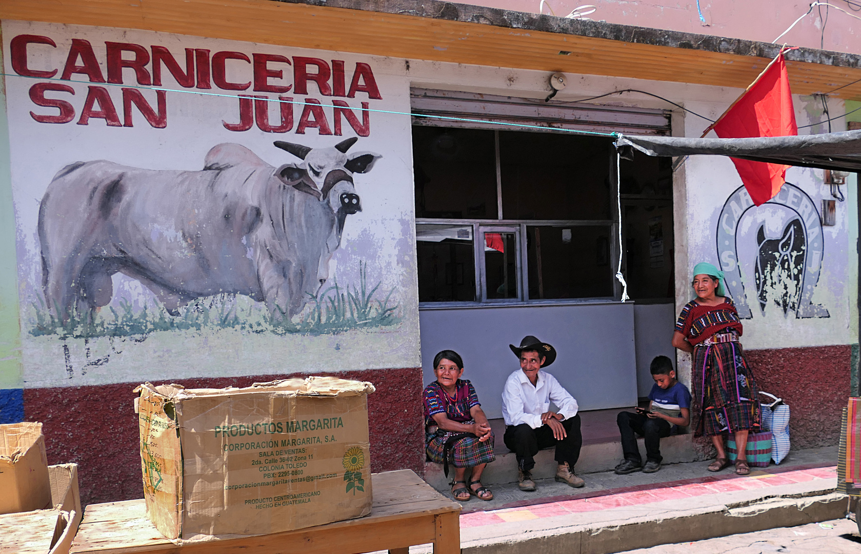 Carnicerìa al Mercado Central di Antigua