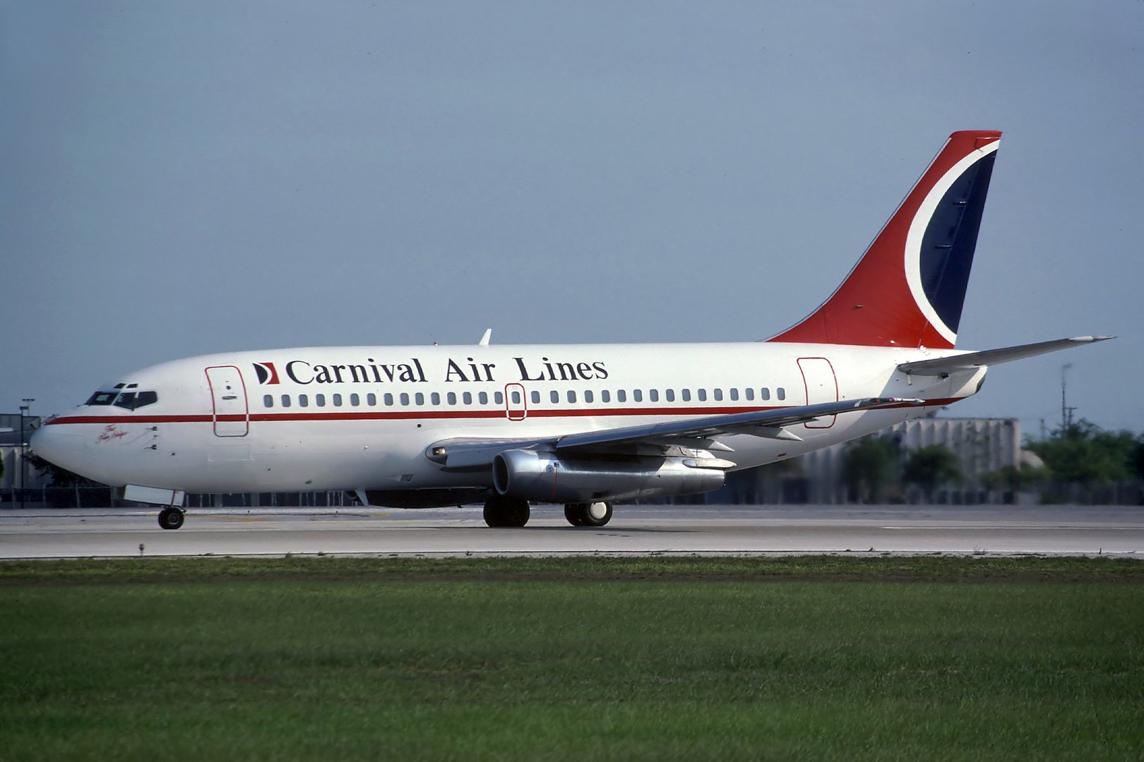 Carnival Airlines Boeing 737-201 N206AU Miami 17. Juni 1990