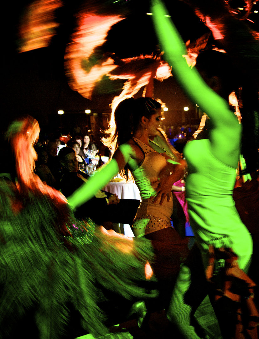 Carnival dancers