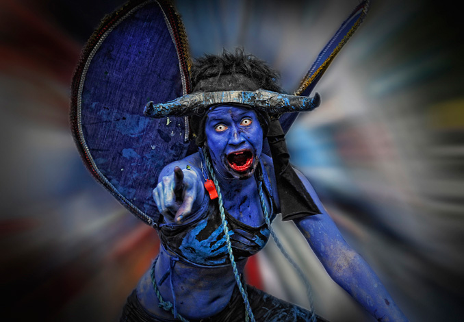 Carnival der Kulturen - Blue