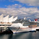 Carnival Legend at Vancouver Harbour......