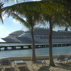 Carnival Liberty neben Carnival Freedom