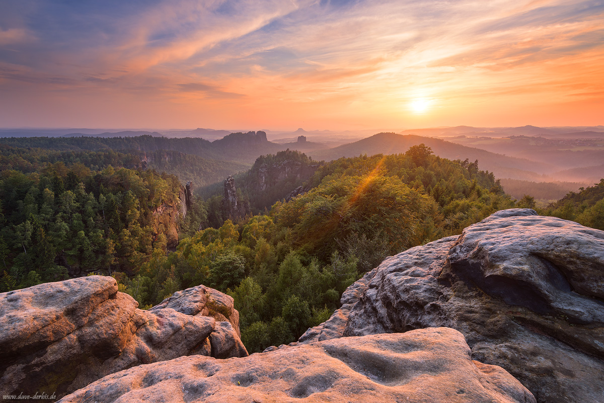 Carolafelsen Sunset