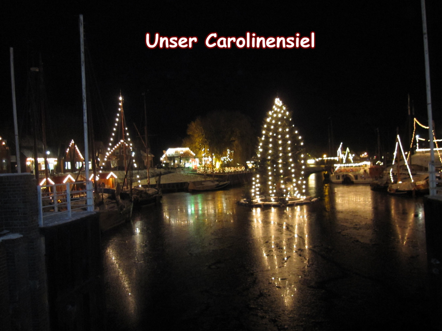 Carolinensiel in der Vorweihnachtszeit