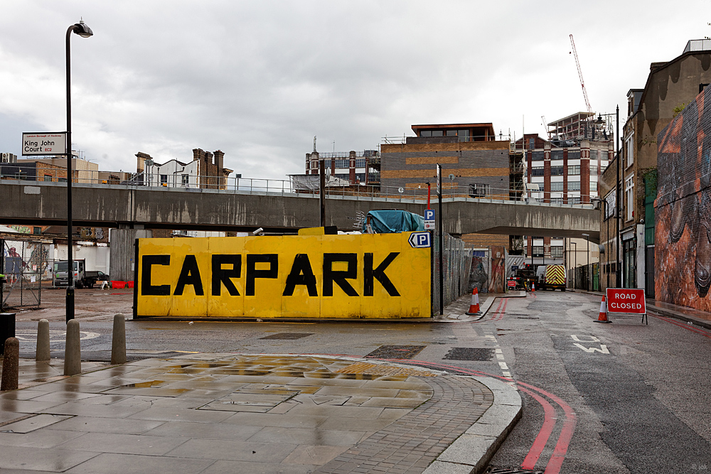 Carpark - Road Closed