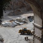 Carrara Marmor II unterhalb der Marmorbahn