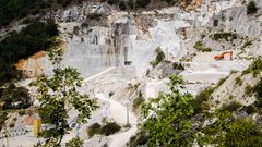 Carrara - Marmorsteinbruch bei Colonnata 4