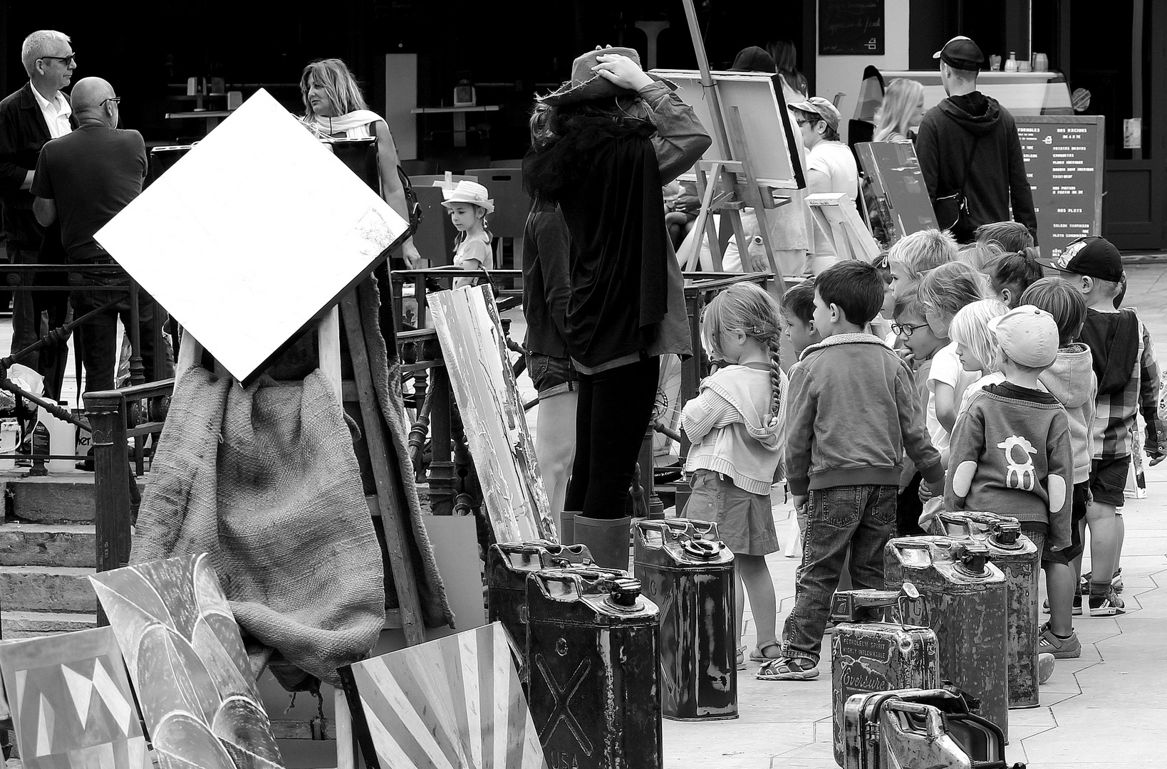 Carré Blanc au Marché de L Art...