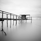 Carrelet sur l'estuaire de la Gironde