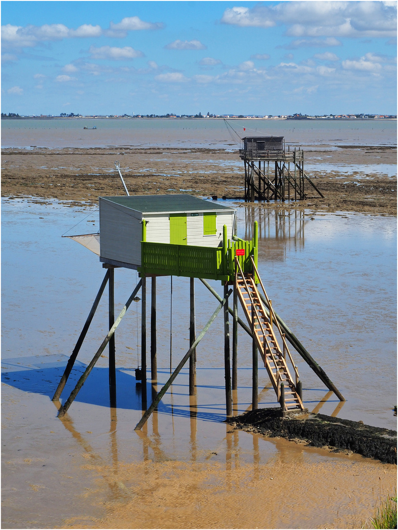 Carrelets à l’Île Madame