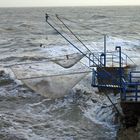 carrelets dans la tempête