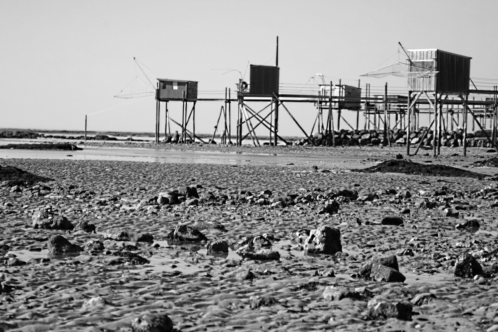 Carrelets de pêche en Charente-Maritime