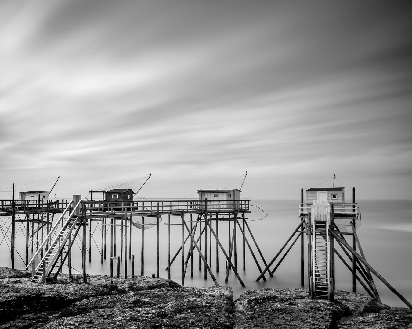 CARRELETS de PECHE - Fischerhäuschen