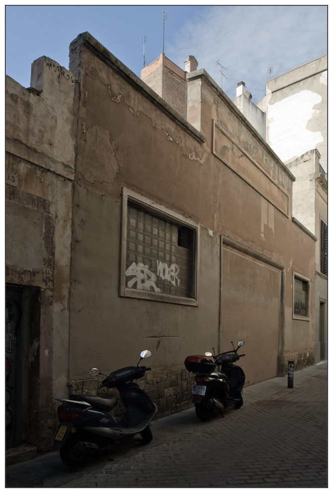 Carrer Sèneca. Barcelona Dezember 2012