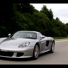 Carrera GT auf der Autobahn