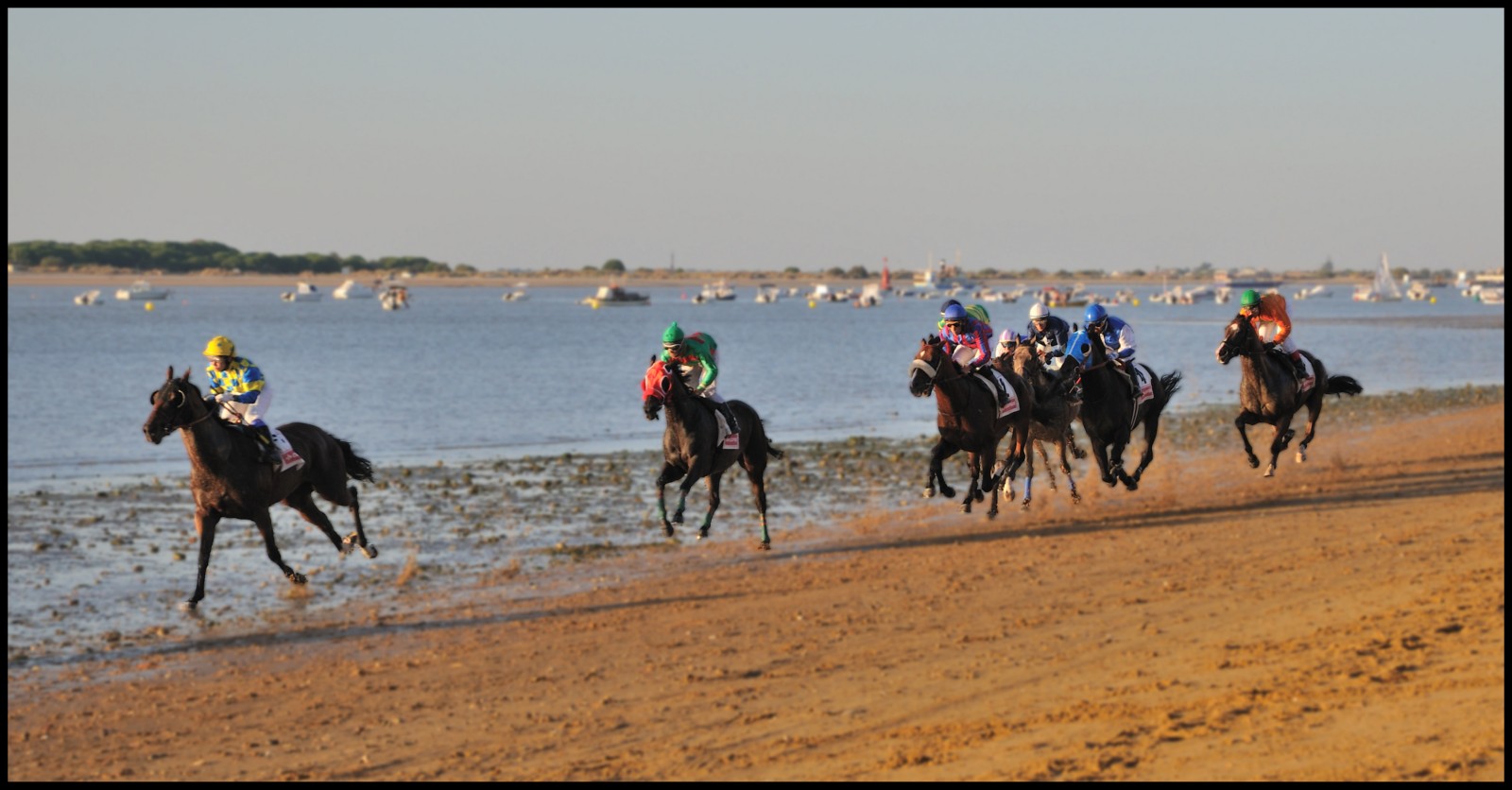 Carreras de Caballos en Sanlúcar de Barrameda - Cádiz - España