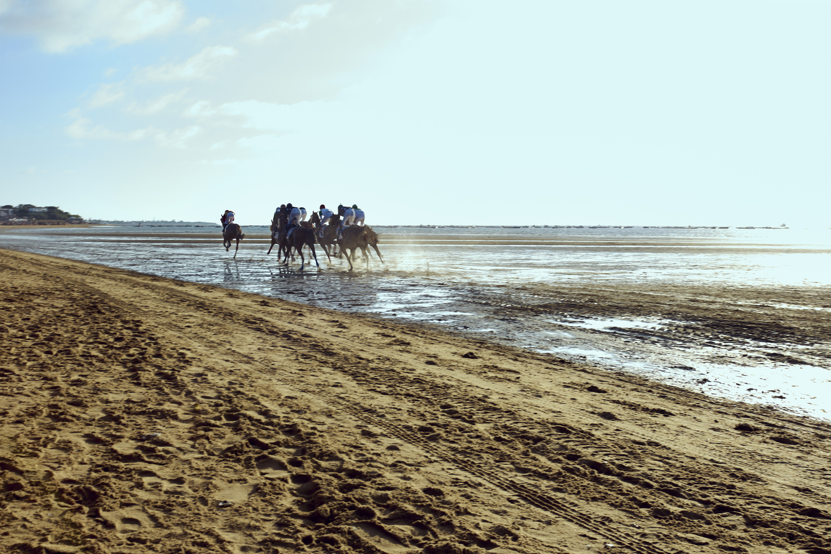 Carreras de caballos en Sanlúcar de Barrameda - España