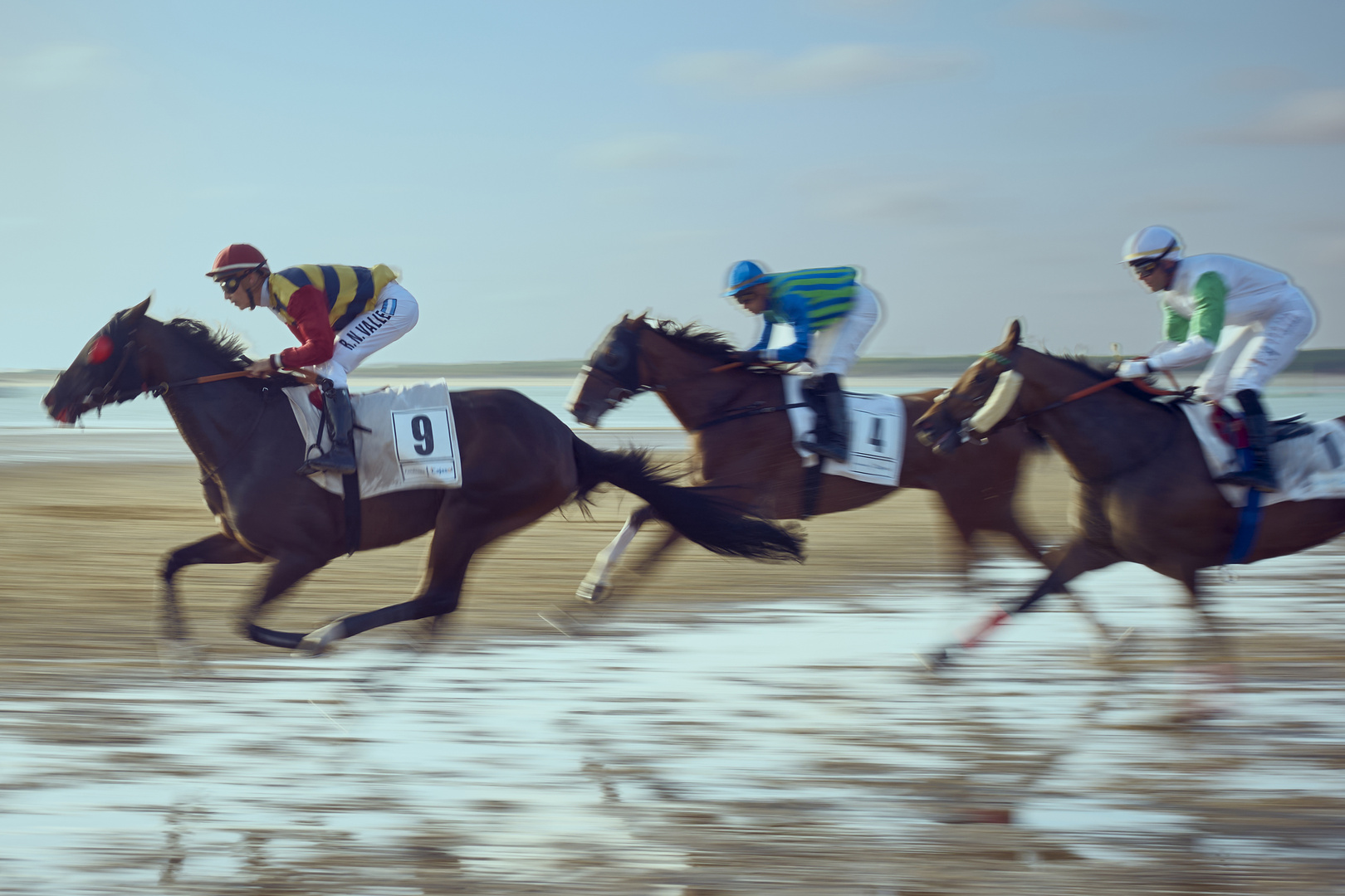 Carreras de caballos en Sanlúcar de Barrameda - España