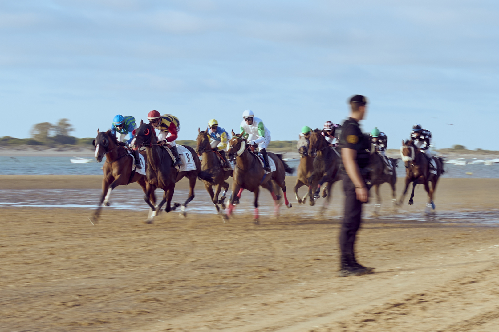 Carreras de caballos en Sanlúcar de Barrameda - España