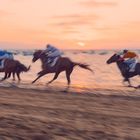 Carreras de caballos en Sanlúcar de Barrameda - España