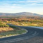 carretera a las montañas