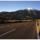 Carretera hacia el Teide.