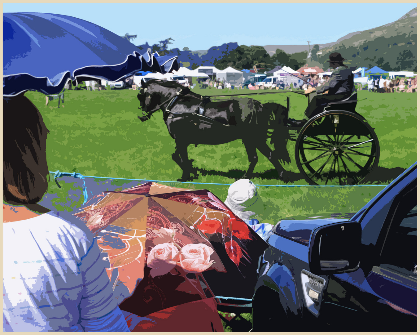 carriage at reeth show 17