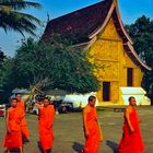 Carriage house at Wat Xieng Thong complex