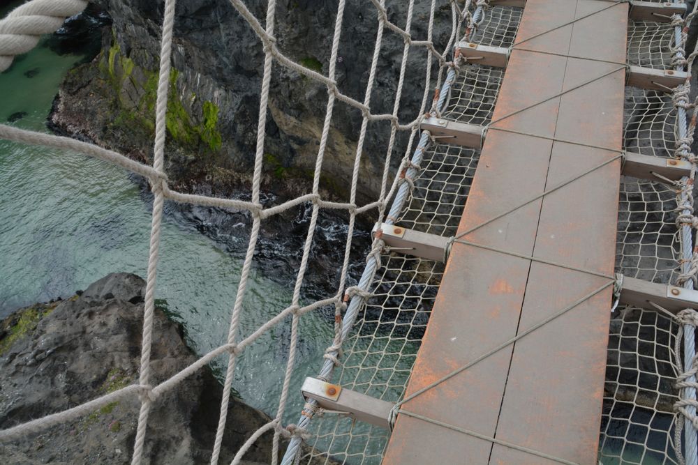 Carrick-a-rede rope bridge