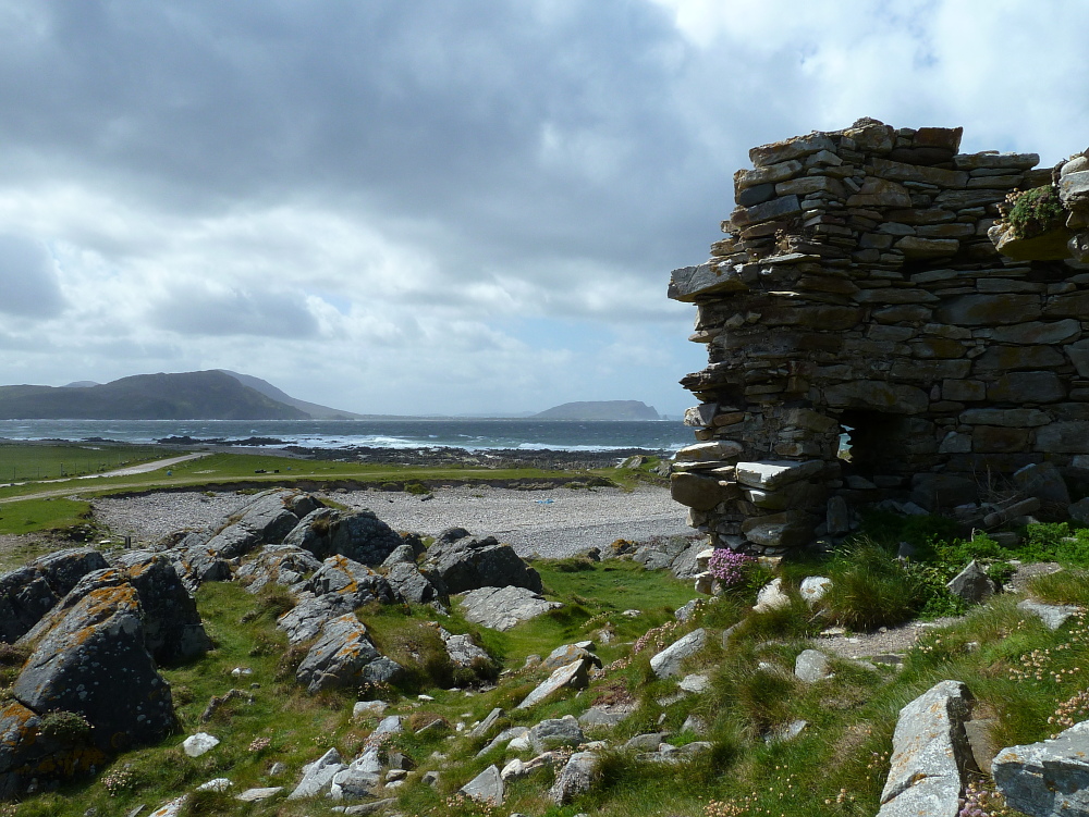 Carrickabraghy Castle - Ausblick