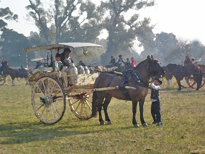 carro lechero tradicional