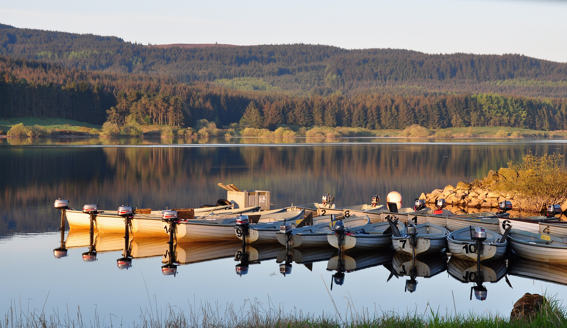 Carron Dam, Carron Valley, Scotland