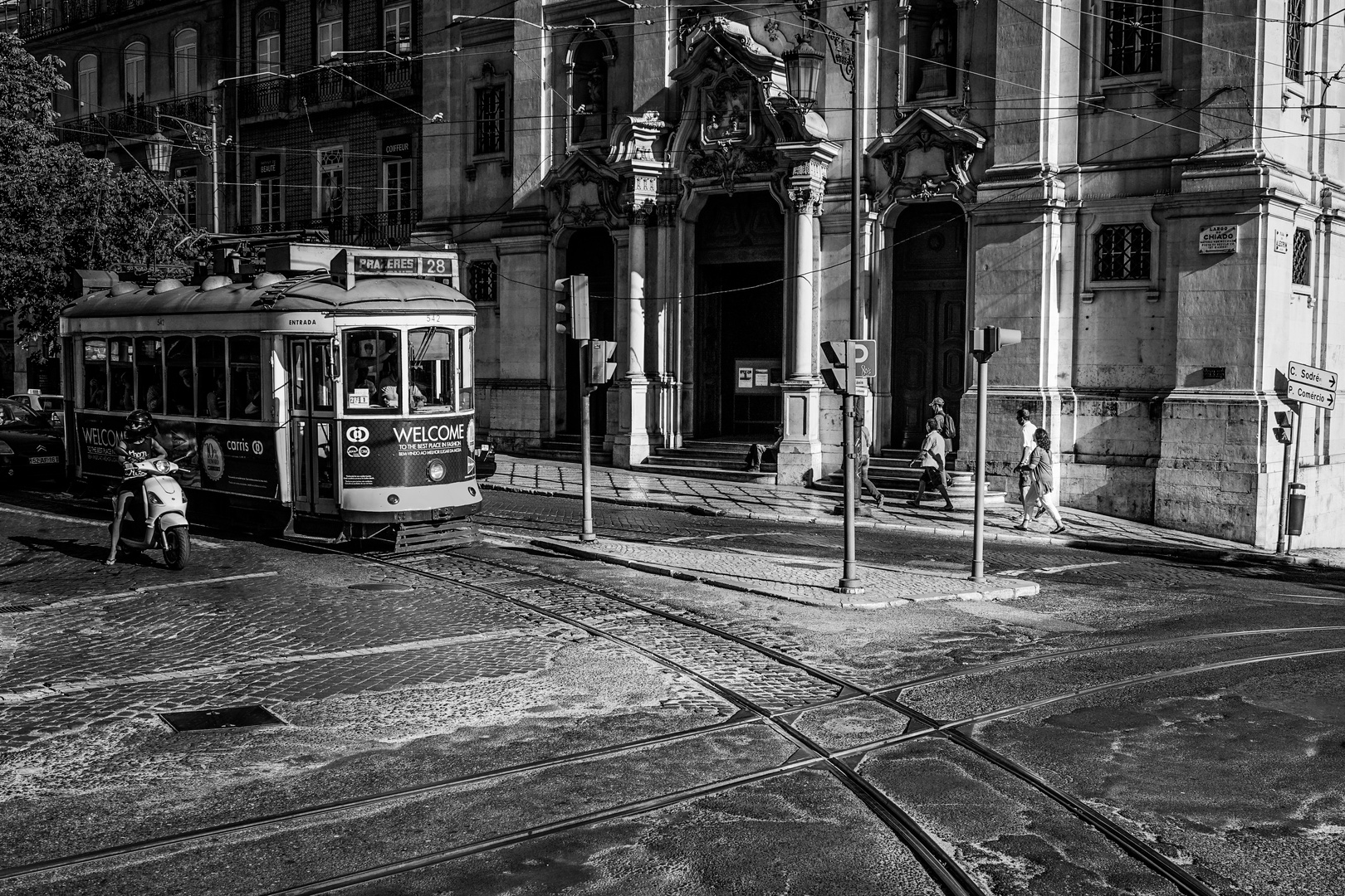 Carros eléctricos de Lisboa 