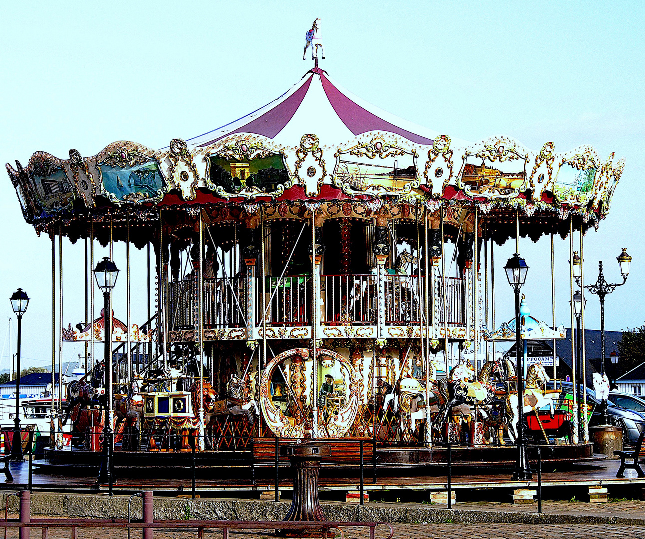 Carrousel in Honfleur