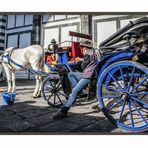 Carrozza in sosta ...