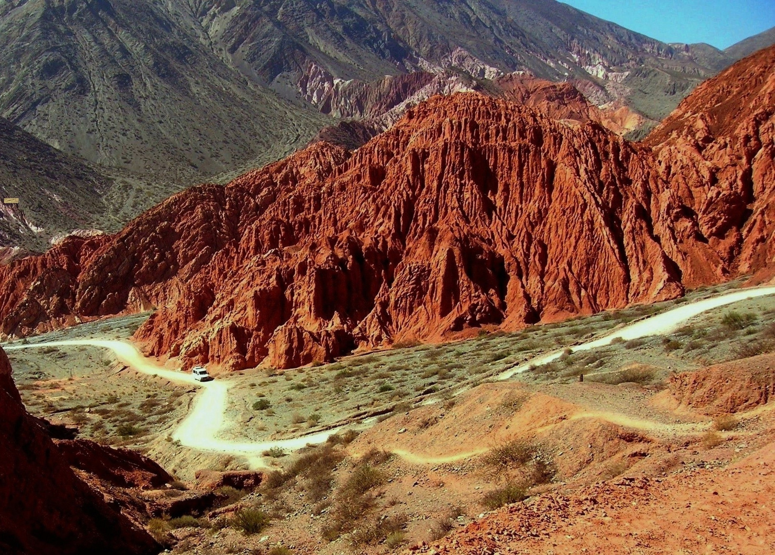 Carruaje en la Quebrada de Humahuaca, Argentina