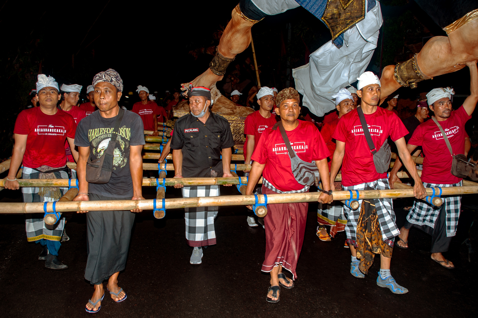 Carrying the Ogoh Ogoh