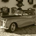 Cars in sepia