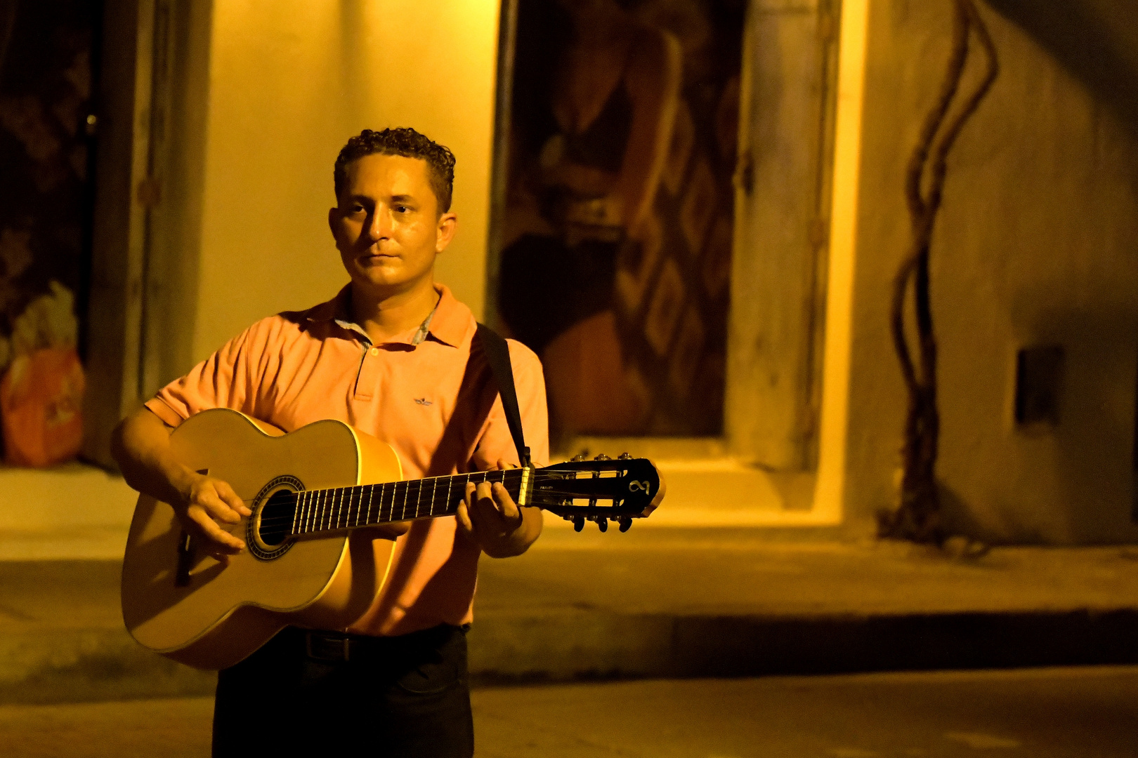 Cartagena 4 am Abend, Straßenmusiker