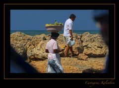 Cartagena - beach service