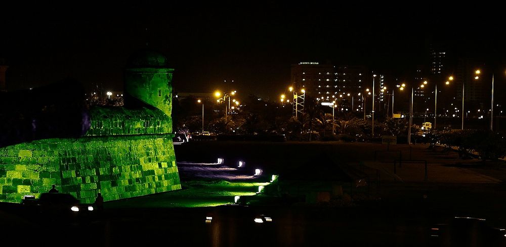 Cartagena bei Nacht