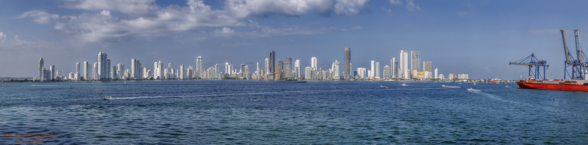 Cartagena Skyline / Kolumbien