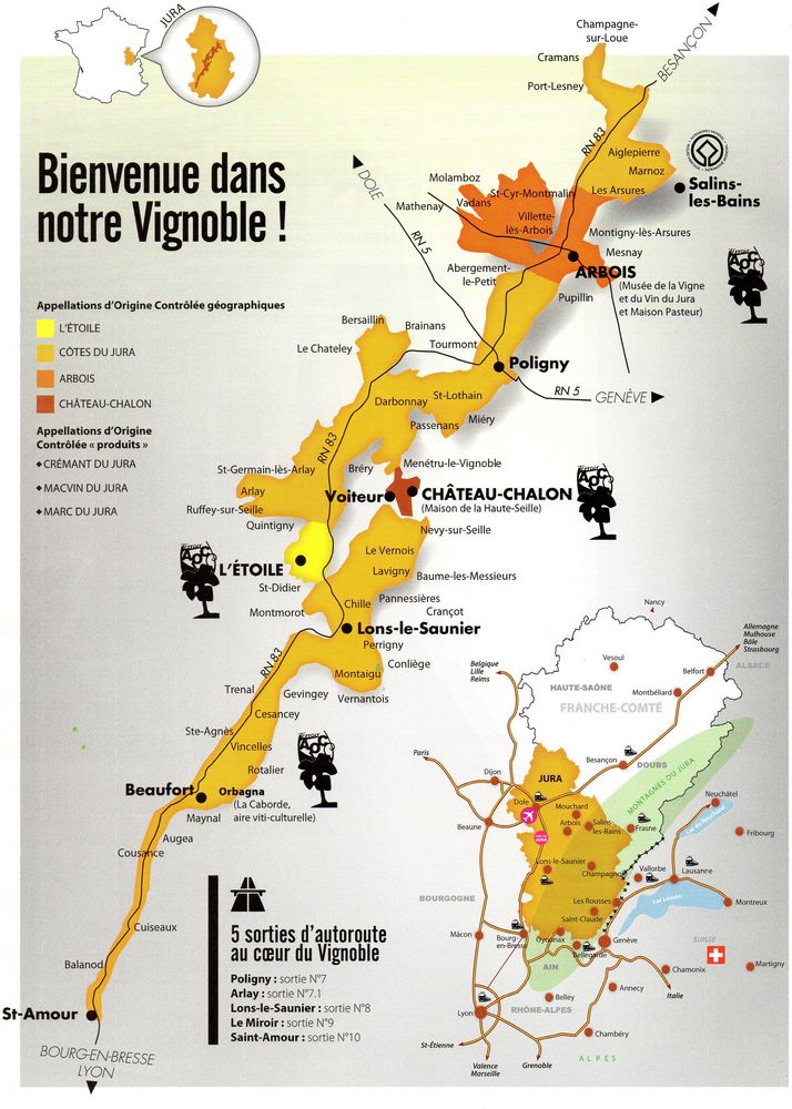 carte du jura