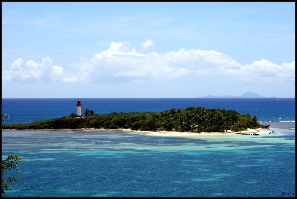 Carte postale classique des Caraibes