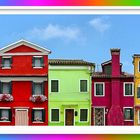 Carte postale de Burano