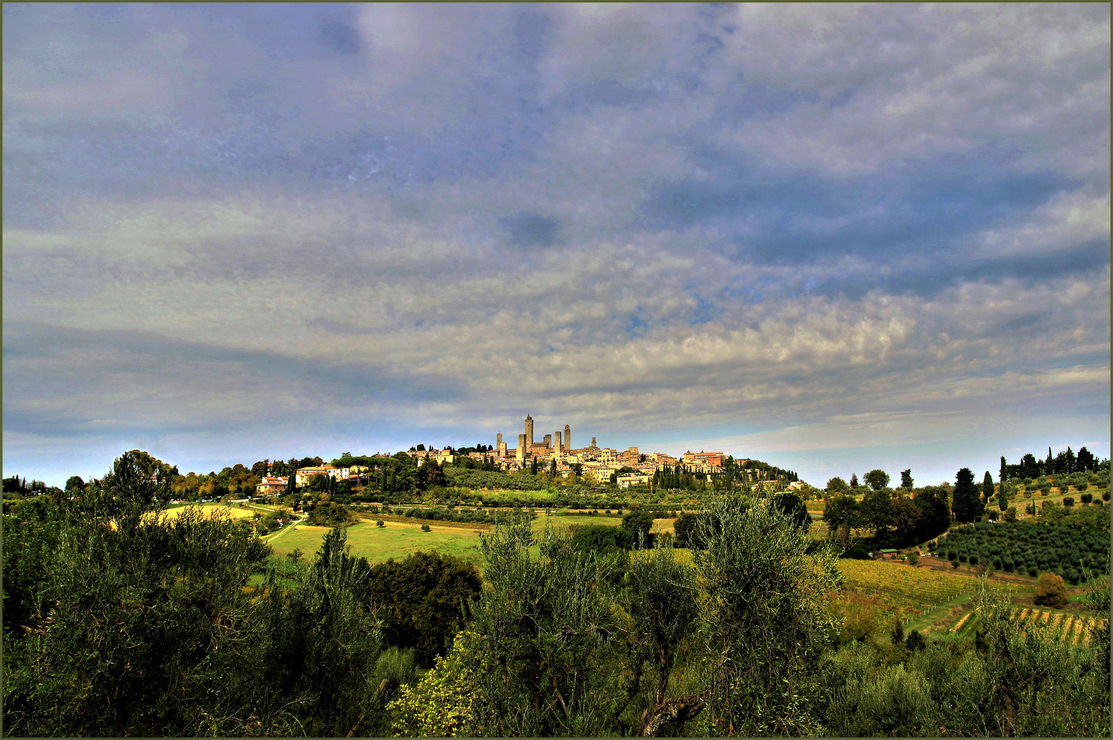 Carte postale de Toscane .....dont on ne se lasse pas !