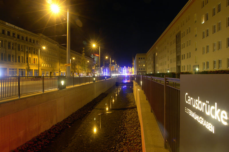 Carusbrücke / Elstermühlgraben Leipzig City